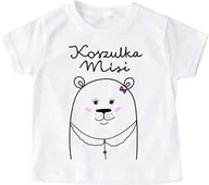 Koszulki dla dziewczynek - koszulka dla dziewczynki - miniaturka - grafika 1