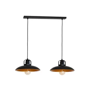 Milagro LAMPA wisząca FELIX MLP 3683 metalowa OPRAWA listwa zwis industrialny czarny złoty MLP 3683 - Lampy sufitowe - miniaturka - grafika 2