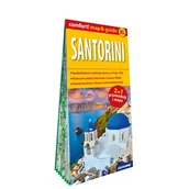 Przewodniki - Santorini laminowany map&guide 2w1 przewodnik i mapa - Piotr Jabłoński - książka - miniaturka - grafika 1