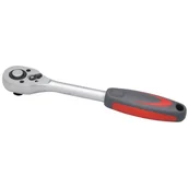 Bity - Grzechotka 1/4" 72z. L=145mm rękojeść dwuskładnikowa Proline zawieszka - miniaturka - grafika 1