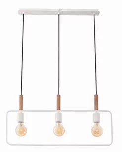 Candellux FRAME Biała 3xE27 Lampa wisząca 33-73532 33-73532 - Lampy sufitowe - miniaturka - grafika 1