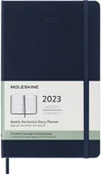 Kalendarze - Kalendarz 2023 tyg. 12ML tw. sapphire blue horyz. - Moleskine - miniaturka - grafika 1