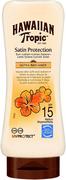 Balsamy i kremy do opalania - Hawaiian Tropic Satin Protection wodoodporne mleczko do opalania SPF 15 180 ml - miniaturka - grafika 1