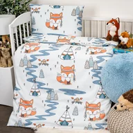 Pościel dla dzieci - 4Home Dziecięca pościel bawełniana do łóżeczka Indian fox, 100 x 135 cm, 40 x 60 cm, 100 x 135 cm, 40 x 60 cm - miniaturka - grafika 1