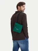 Nerki - Calvin Klein Saszetka Bold Flatpack LV04D3178G Zielony - miniaturka - grafika 1