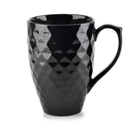 Kubki - AffekDesign Czarny porcelanowy kubek 9442BH 9442BH SAM ONE SIZE - miniaturka - grafika 1