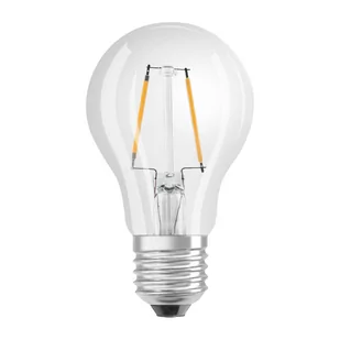 Żarówka LED E27 A60 CL 2W = 15W 136lm 2700K Ciepła 300° Filament OSRAM STAR - Żarówki LED - miniaturka - grafika 1