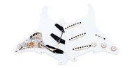 Inne akcesoria gitarowe - Seymour Duncan Seymour Duncan SET PG ANT TEXAS Antiquity Texas Hot Strat Loaded Pickguard, Pickguard do gitary elektrycznej z przetwornikami typu strat, odrutowany, biały - miniaturka - grafika 1
