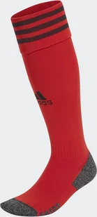 Getry piłkarskie adidas Adi 21 Socks czerwono-szare GN2984 34-36 - Skarpety termoaktywne - miniaturka - grafika 1