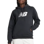 Bluzy sportowe damskie - Bluza New Balance WT43524BK - czarna - miniaturka - grafika 1