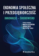 Podręczniki dla szkół wyższych - Ekonomia społeczna i przedsiębiorczość Marta Czyżewska Janina Pach Krzysztof Sala - miniaturka - grafika 1