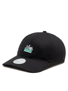 Puma Czapka z daszkiem Skate Relaxed 025131 Czarny - Czapki i chusty sportowe męskie - miniaturka - grafika 1