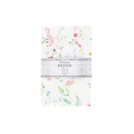 Obrusy i serwetki - Bieżnik z motywem kwiatowym biały 40 x 180 cm Deccorino - miniaturka - grafika 1