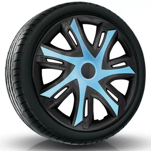 Kołpaki N-Power Bicolor Azure/Black 15'' - Kołpaki samochodowe - miniaturka - grafika 1