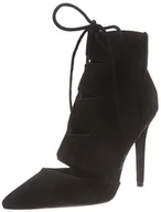 Czółenka - ALDO Damskie czółenka Eraede, czarny - Czarny Black Suede 91-41 EU - miniaturka - grafika 1