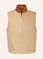 Moda i Uroda OUTLET - Levi's® Kamizelka Sansome braun - miniaturka - grafika 1