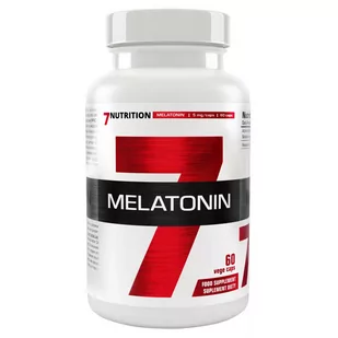 7Nutrition Melatonin 60vegcaps - Witaminy i minerały dla sportowców - miniaturka - grafika 1