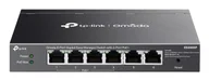 Switche - TP-Link Omada ES206GP łącza sieciowe Zarządzany Gigabit Ethernet (10/100/1000) Obsługa PoE Czarny - miniaturka - grafika 1