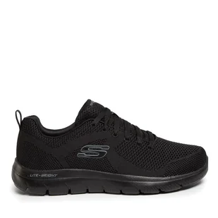 Sneakersy Skechers Brisbane 232057/BBK Czarny - Sneakersy męskie - miniaturka - grafika 1