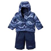 Kombinezony - Columbia Buga, Kombinezon śnieżny dla dzieci Unisex, Collegiate Navy Techtonic, S - miniaturka - grafika 1