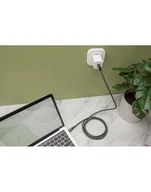 Kable komputerowe i do monitorów - Kabel połączeniowy DIGITUS PREMIUM USB 4.0 Typ USB C/USB C M/M 40Gbps PD 3.0 100W 8K 60Hz czarny nylon 1m - miniaturka - grafika 1
