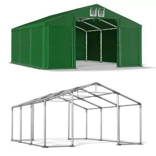 Namiot Magazynowy Całoroczny 5x6x2 Zielony WINTER MSD - Altany ogrodowe - miniaturka - grafika 1