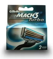 Balsamy po goleniu - Gillette Mach3 Turbo Wkład do maszynki do golenia 2 szt. - miniaturka - grafika 1