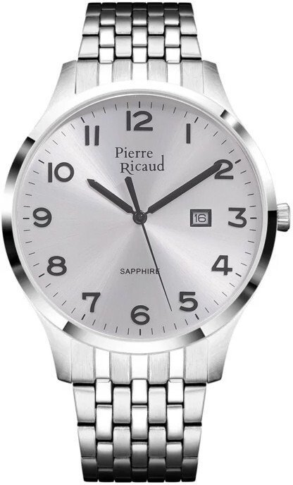 Zegarek męski Pierre Ricaud P60056.5123Q srebrny