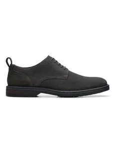 Clarks Skórzane trzewiki "Aldwin" w kolorze antracytowym - Półbuty męskie - miniaturka - grafika 1