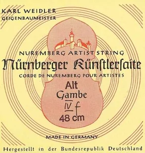 Nurnberger Nurnberger (645451) struna do chordofonu smyczkowego - D - Menzura 37cm - Akcesoria do instrumentów smyczkowych - miniaturka - grafika 1
