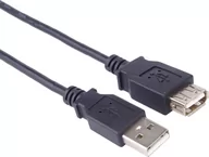 Kable USB - Kabel USB PremiumCord USB-A - USB-A 5 m Czarny (kupaa5bk) - miniaturka - grafika 1