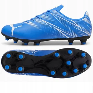 Buty Puma Attacanto FG/AG 107477-09 niebieski 47 - Piłka nożna - miniaturka - grafika 1