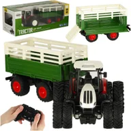 Samochody i pojazdy dla dzieci - Traktor RC ciągnik rolniczy z przyczepą 2,4G 3,7V 500mAh - miniaturka - grafika 1