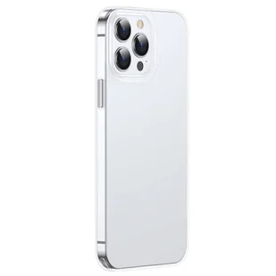 Baseus Przeźroczyste Etui Simple do iPhone 13 Pro Max białe - Etui i futerały do telefonów - miniaturka - grafika 19