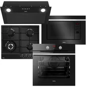 Zestawy AGD - Zestaw AGD do zabudowy Amica Piekarnik ED 375171B F-type + Płyta PGA 6111APB + Mikrofala AMGB 20E2GB F-TYPE + Okap OMC 6241B - miniaturka - grafika 1