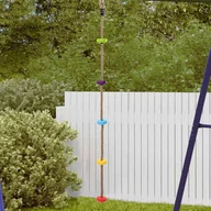 Place zabaw - Lina do wspinaczki dla dzieci z platformami 200 cm - miniaturka - grafika 1