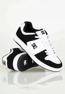 Buty sportowe męskie - Buty DC Shoes Manteca 4M Shoe ADYS100765-WBK biało czarne - miniaturka - grafika 1
