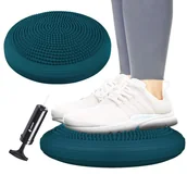 Pozostały sprzęt i akcesoria do ćwiczeń - Dysk sensoryczny PRO do ćwiczeń granatowy FA0083 - miniaturka - grafika 1