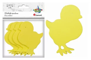 Titanum Dekoracje Piankowe Kurczaczki 70x96mm 4szt Craft-fun Series - Pozostałe akcesoria dla plastyków - miniaturka - grafika 1