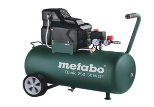 Metabo Kompresor tłokowy bezolejowy Basic 250-50 W OF (601535000) - Sprężarki i kompresory - miniaturka - grafika 1