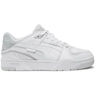 Sneakersy damskie - Buty Unisex Modne Stylowe Skórzane Sneakersy Koszykarskie Wygodne Trampki Puma Slipstream Bbal 393266 04 40 - miniaturka - grafika 1