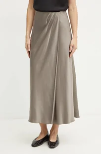 Guess spódnica ANASTASIA kolor brązowy midi prosta W4BD56 WGIG2 - Spódnice - miniaturka - grafika 1