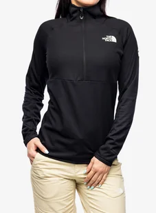 Bluza damska The North Face Summit FutureFleece LT 1/2 Zip - blk - Bluzy sportowe damskie - miniaturka - grafika 1