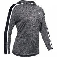 Bluzy sportowe damskie - Damska bluza treningowa UNDER ARMOUR Tech Twist Graphic Hoodie - miniaturka - grafika 1