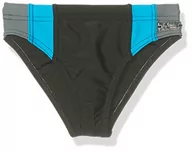 Kąpielówki dla chłopców - Haute pression Majtki chłopię, czarny (Noir/Gris/Bleu C03), 4 Lata - miniaturka - grafika 1