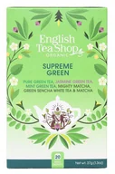 Herbata - Supreme Green - Zestaw Ekologicznych Herbat, 20 Saszetek, Mix 5 Smaków - miniaturka - grafika 1