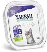 Mokra karma dla kotów - Zestaw Yarrah Bio Pâté, 12 x 100 g - Biokurczak i bioindyk z bioaloesem - miniaturka - grafika 1