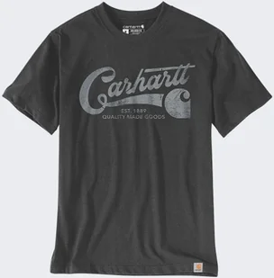 Koszulka Carhartt Light Script Graphic Carbon - Koszulki męskie - miniaturka - grafika 1