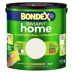 Farba ceramiczna SMART HOME mleczny naturalnie 2,5 l - Farby wewnętrzne - miniaturka - grafika 1