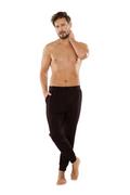 Spodnie męskie - De Lafense 623 męskie spodnie dresowe - miniaturka - grafika 1